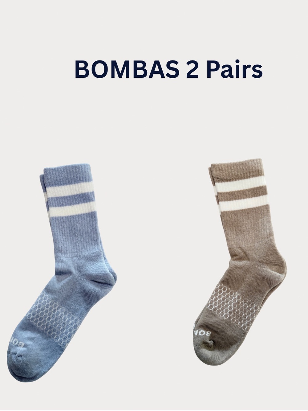 BOMBAS Vintage Stripes Half Calf Socks MED
